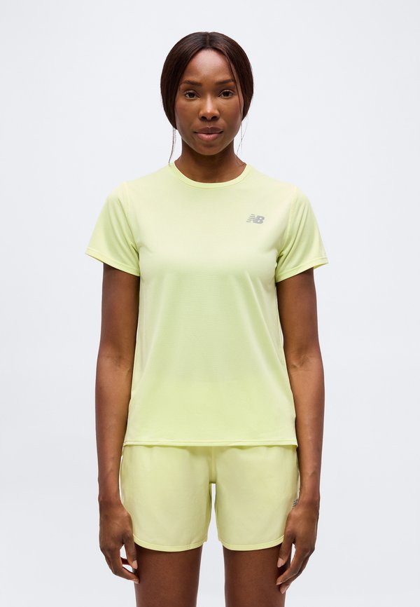 New Balance SPORTS ESSENTIALS T-SHIRT WOMENS TOP-36327 - Basic T-shirt - fennel seed