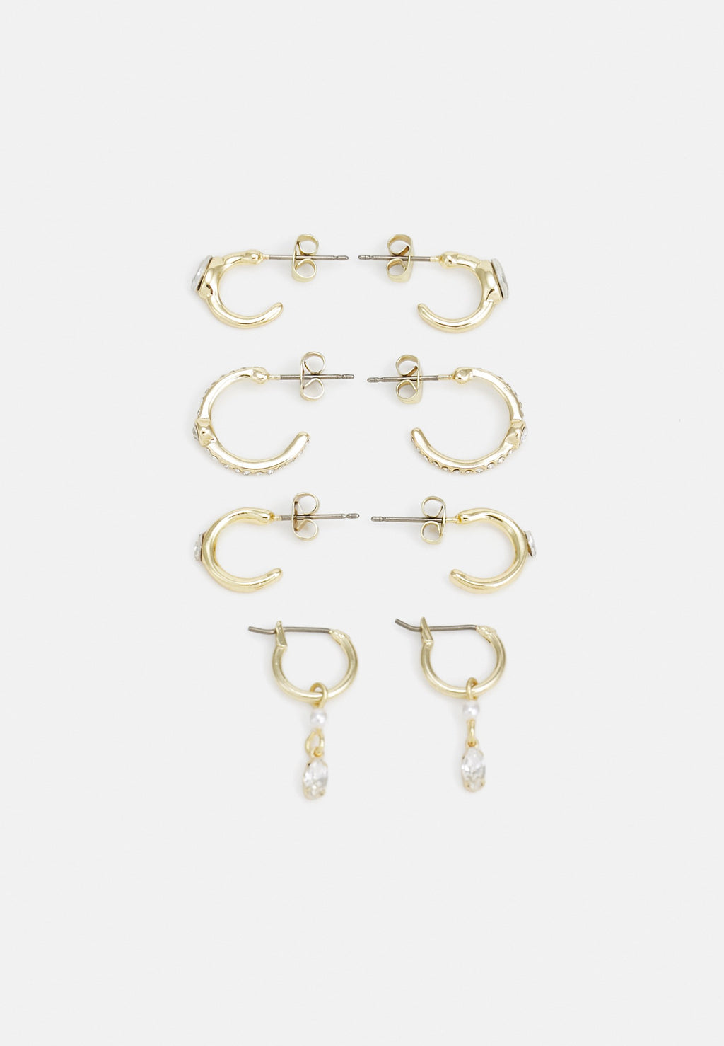 Pieces PCAHIA EARRINGS 4 PACK