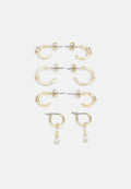 Pieces PCAHIA EARRINGS 4 PACK