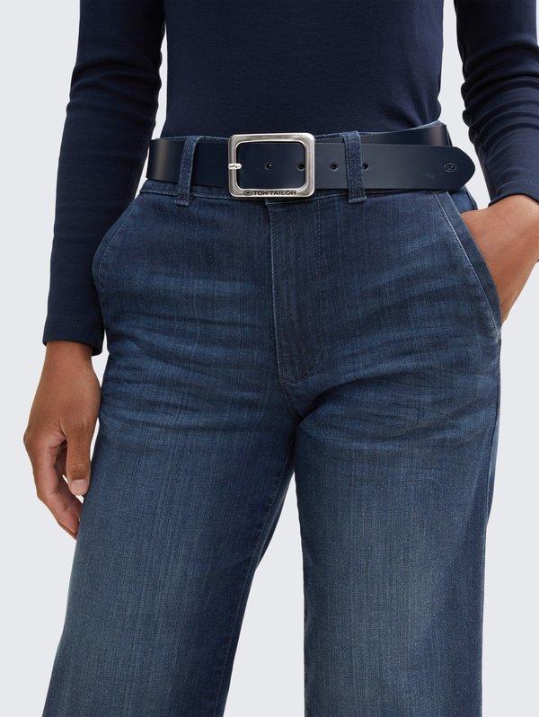 TOM TAILOR TTEVE - Belt - navy uni
