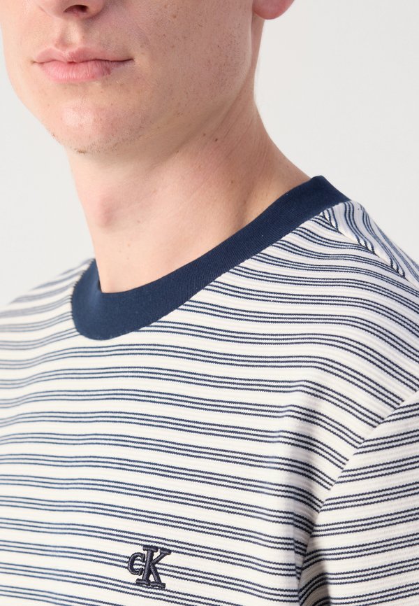 Calvin Klein STRIPED OTTOMAN TEE