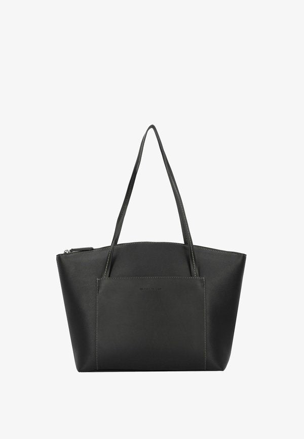 TOM TAILOR AMARIS ZIP SHOPPER L - Handbag - black