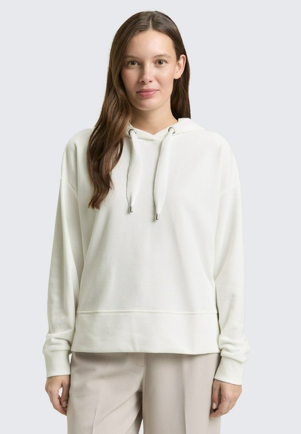 TOM TAILOR Hoodie - whisper white