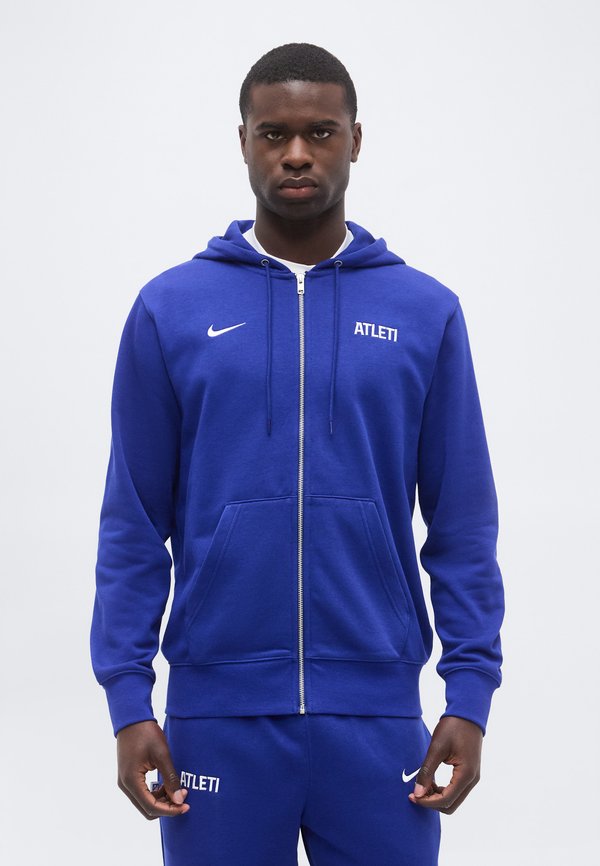 Nike Performance ATM CLUB HOODIE - Club wear - deep royal blue/white
