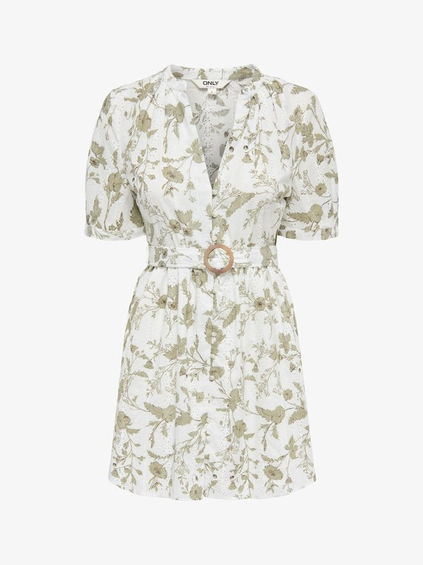 ONLY ONLNATHY Short - Day dress - cloud dancer