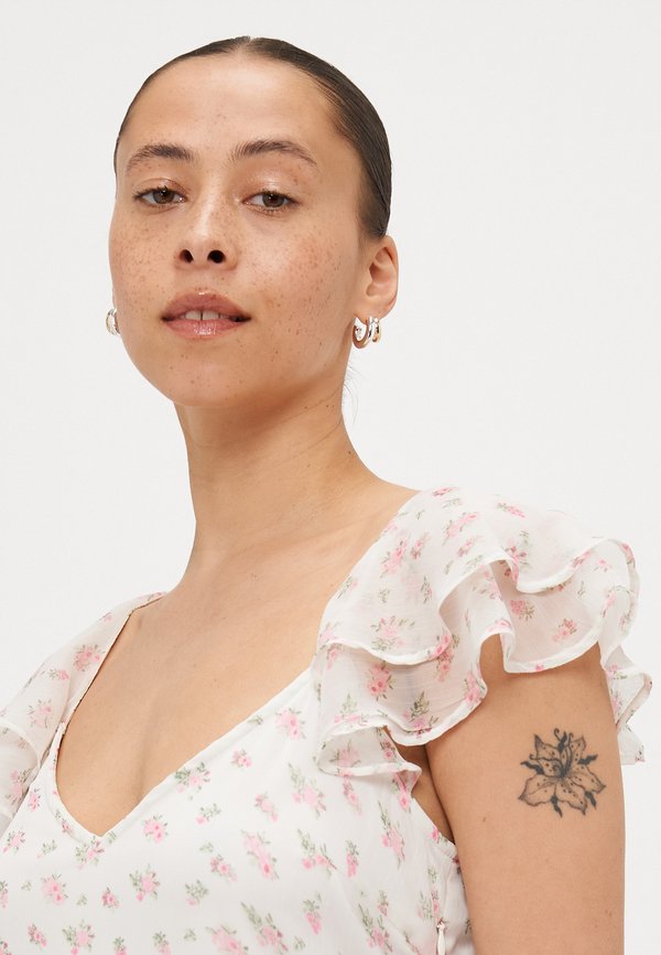 Vero Moda Petite VMSMILLA ANKLE FRILL DRESS