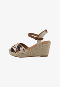 TOM TAILOR JIEERBAO - Espadrilles - beige-multi