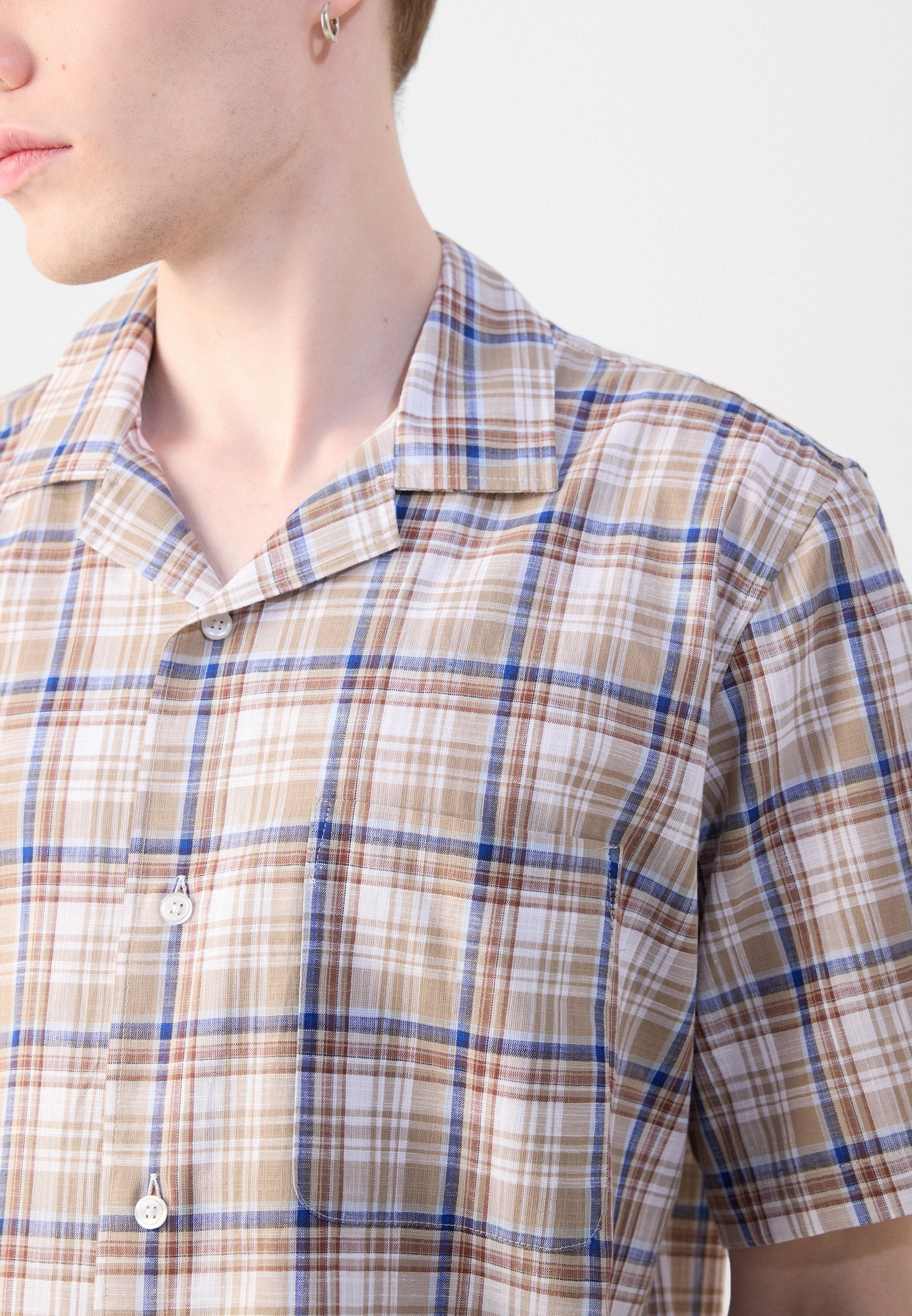 Mads Nørgaard LOOSE CHECK KENJI SHIRT