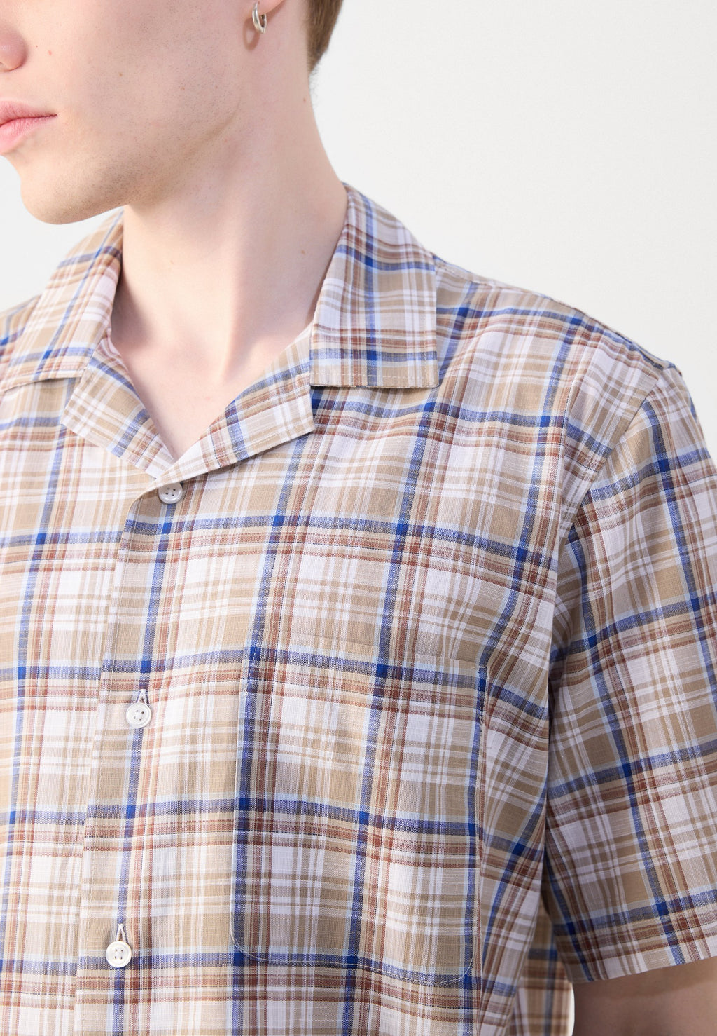 Mads Nørgaard LOOSE CHECK KENJI SHIRT