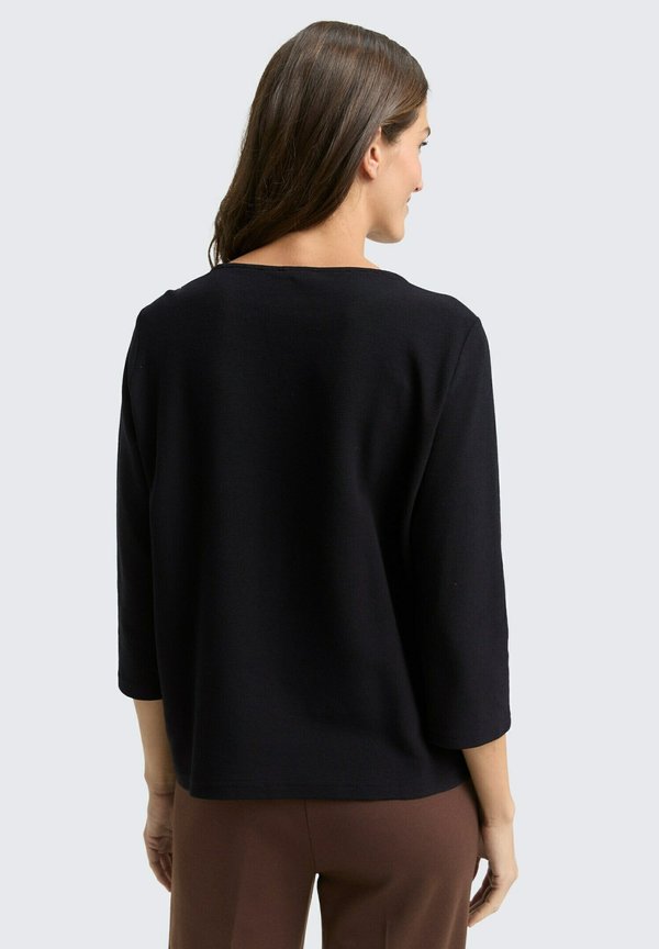 TOM TAILOR TOM TAILOR T-SHIRT LANGARMSHIRT MIT OTTOMAN-STRUKTUR