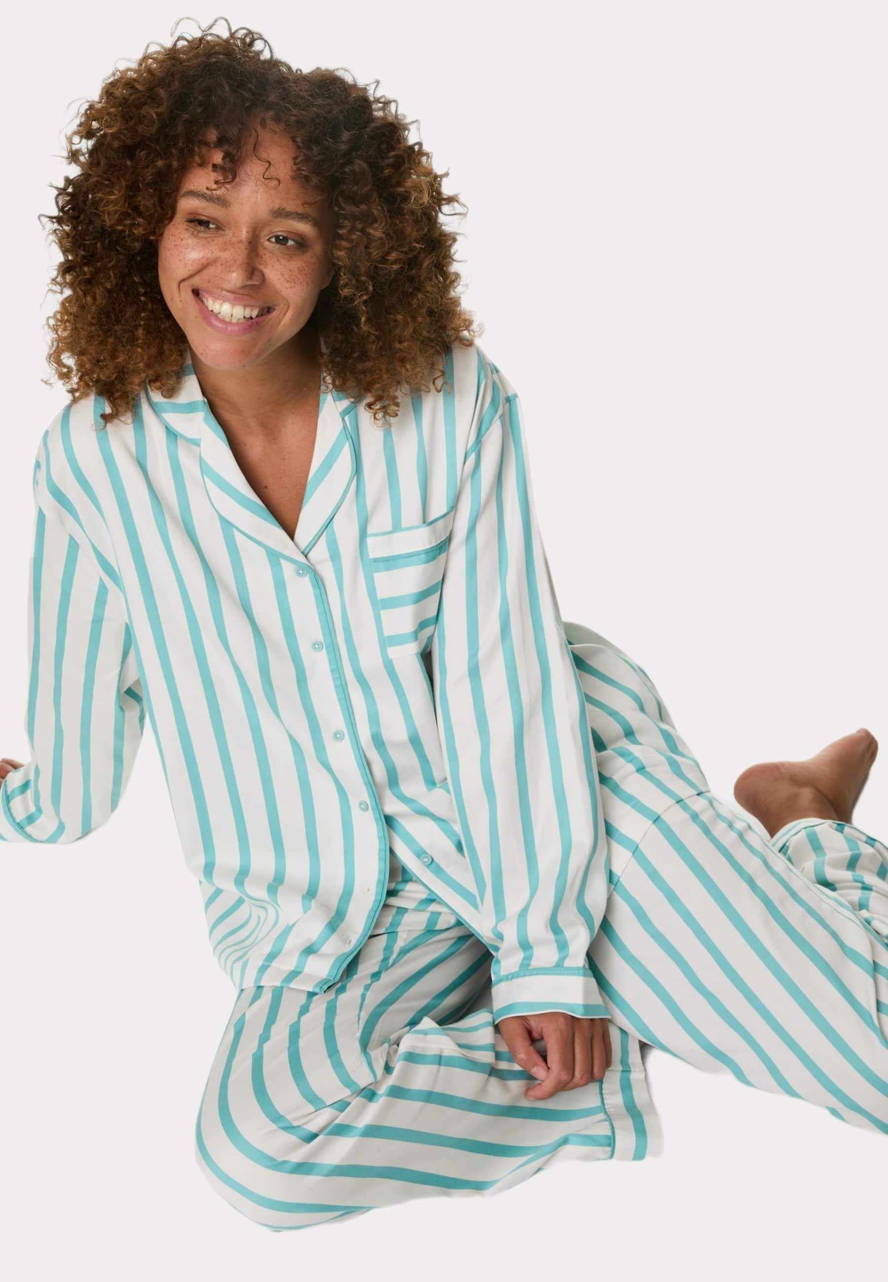 Marks & Spencer WOMEN'S CANDY STRIPED FAMILY CHRISTMAS