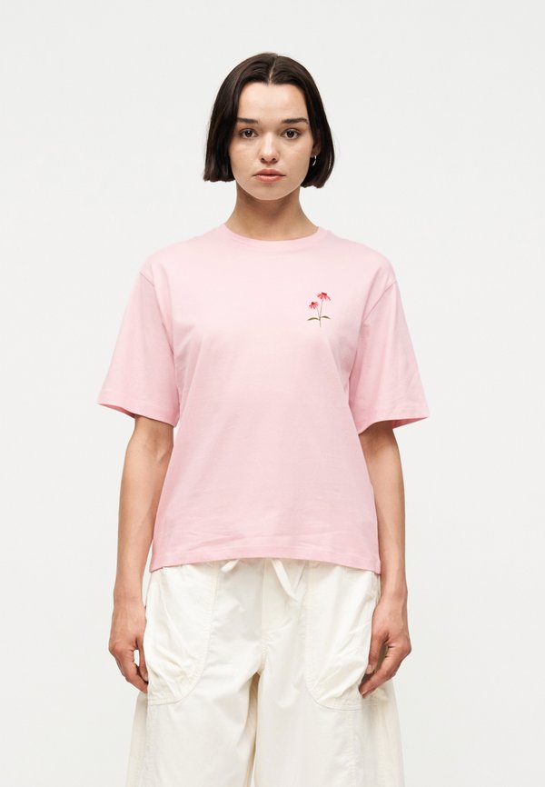 Vero Moda VMPAULINA THEA - Print T-shirt - light pink