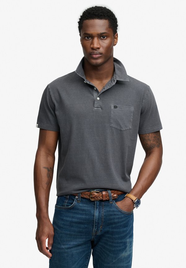 Superdry & Co Polo shirt - chrome grey
