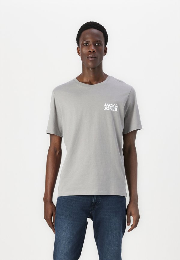 Jack & Jones JJECORP LOGO TEE SS O-NECK NOOS - Basic T-shirt - ultimate grey