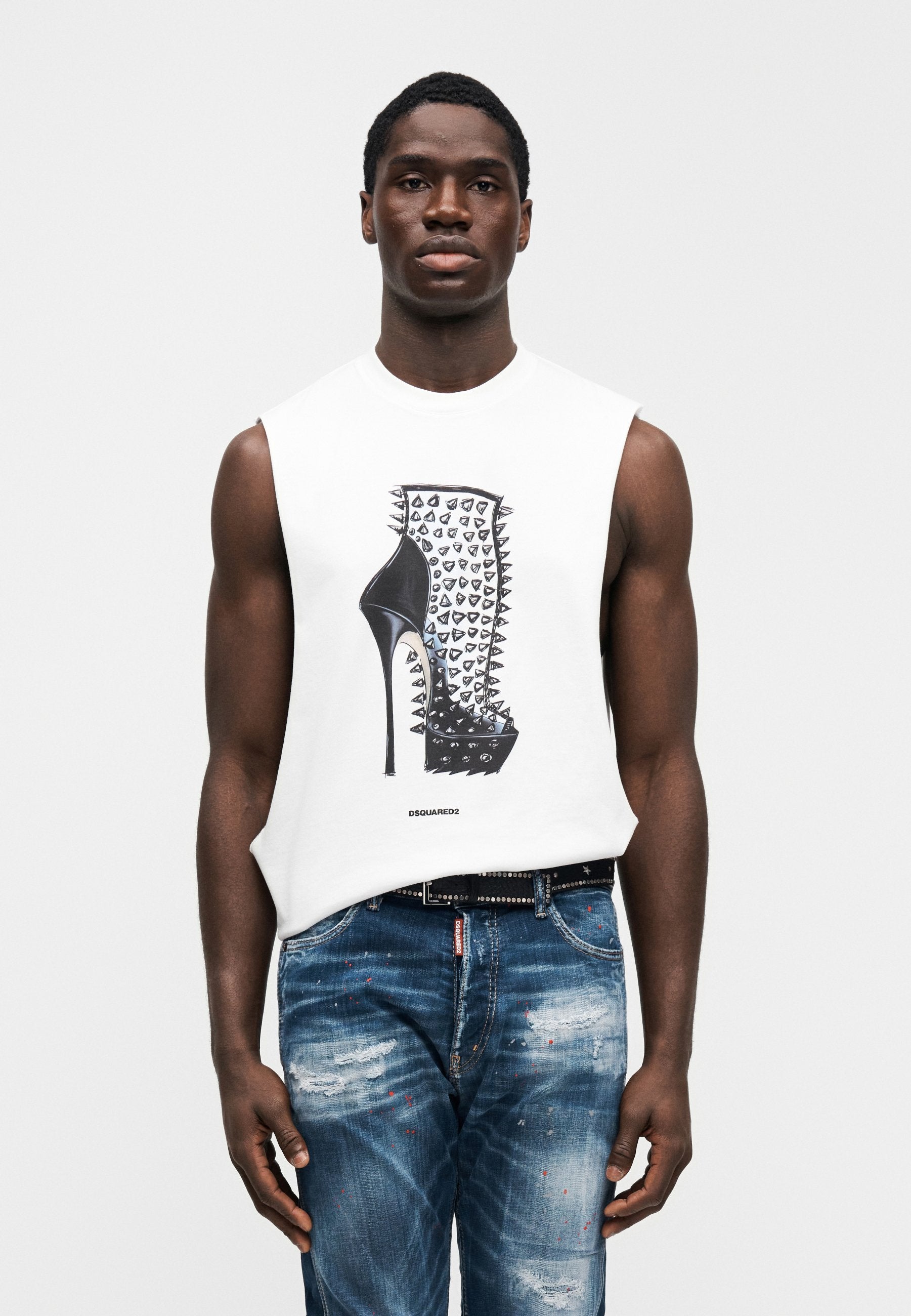 Dsquared2 ICONIQUE CIGARETTE FIT TEE