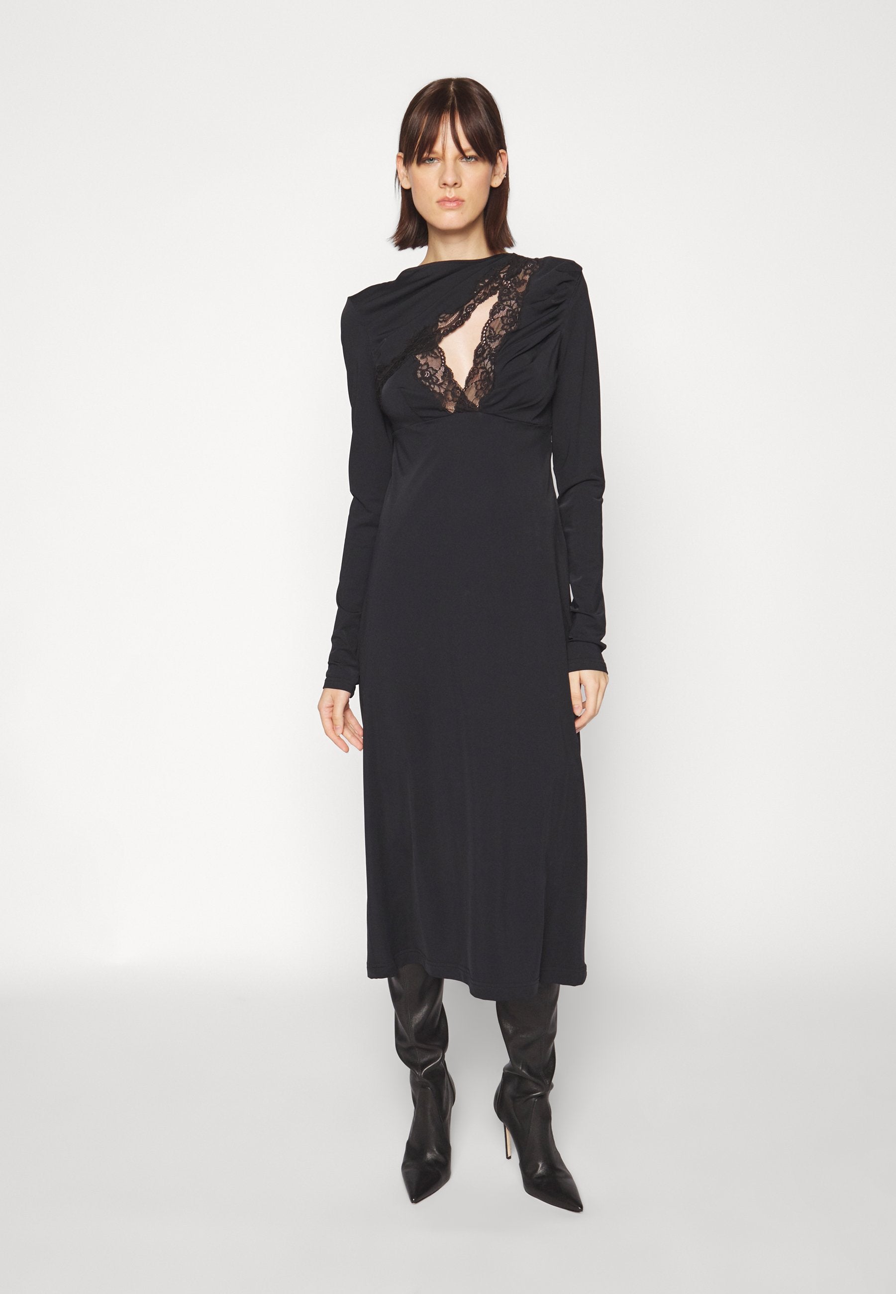 Vaillant LONG DRESS WITH ASYMMETRICAL CUT OUT