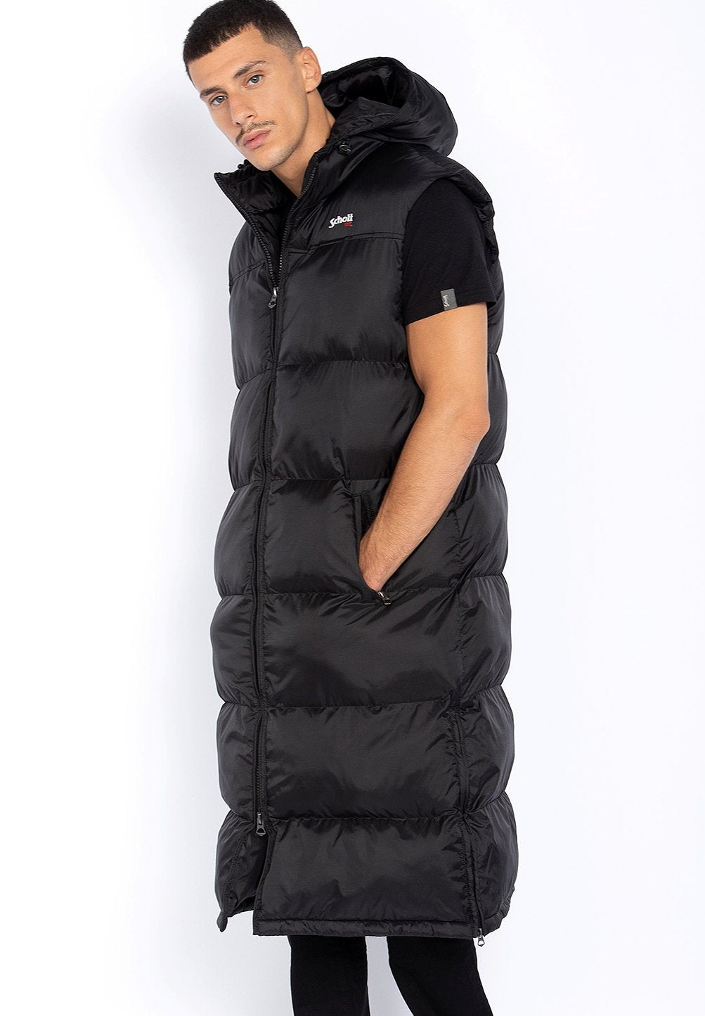 Schott SLEEVELESS EXTRA LONG PUFFER
