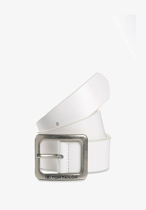 TOM TAILOR TTEVE - Belt - white uni