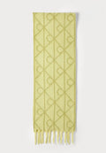 Calvin Klein Scarf - lime aop
