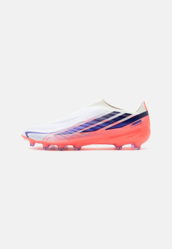 adidas Performance F50 HYPERFAST PRO AG - Football boots artificial grass - footwear white/solar purple/solar turbo