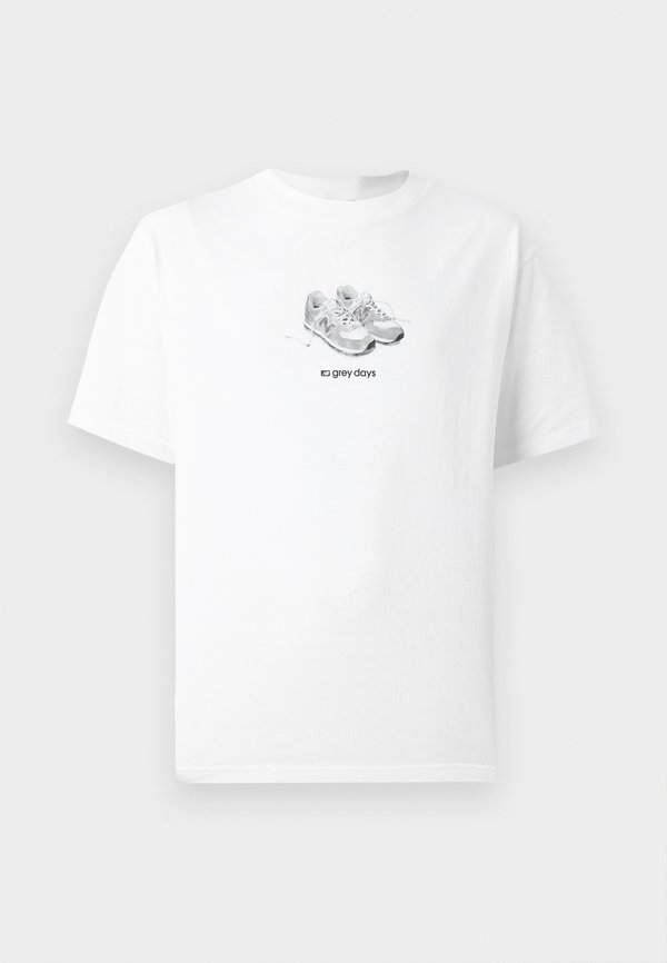 New Balance UNISEX - Print T-shirt - white