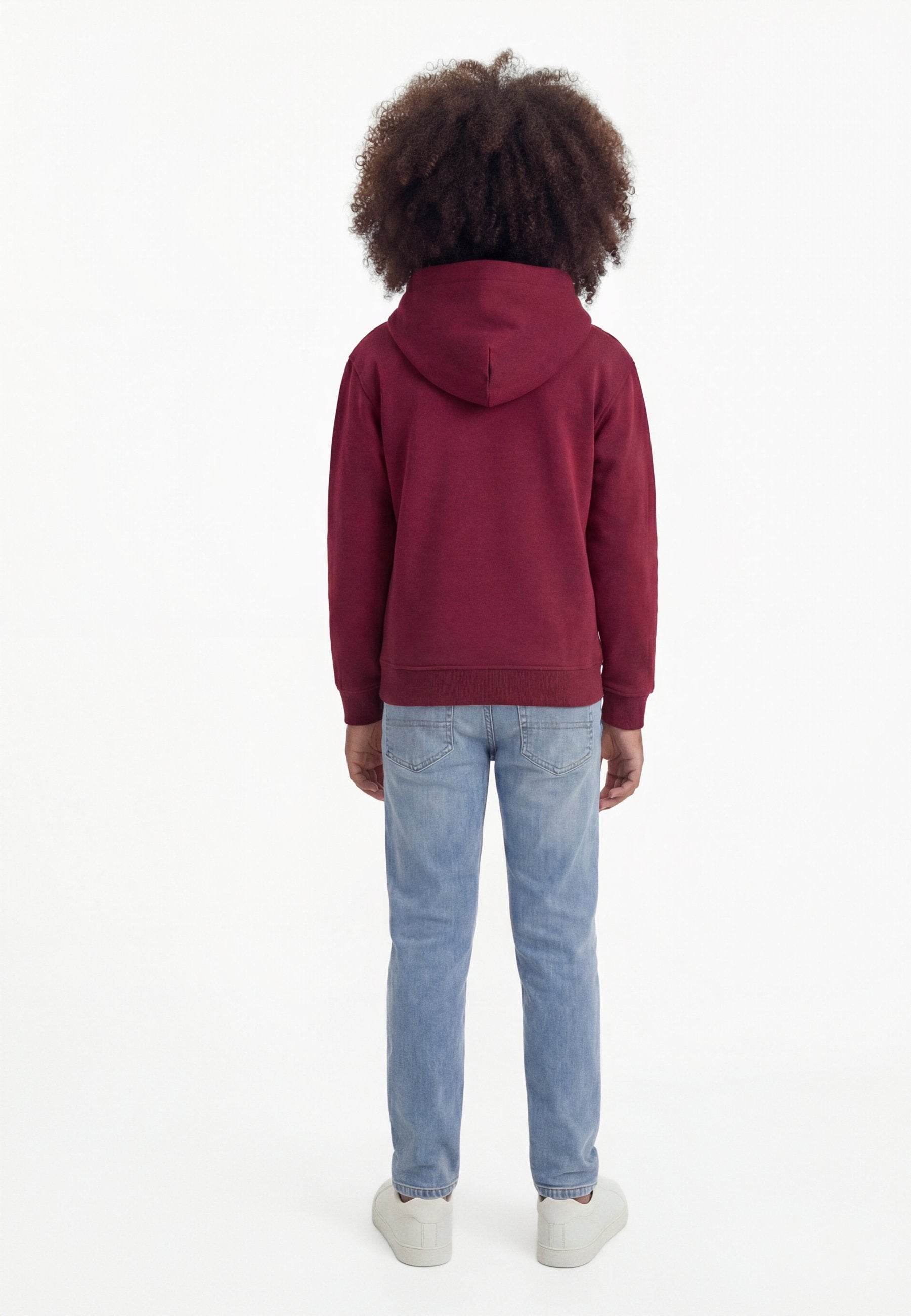 LOGO PRINT FLEECE HOODY Media 3