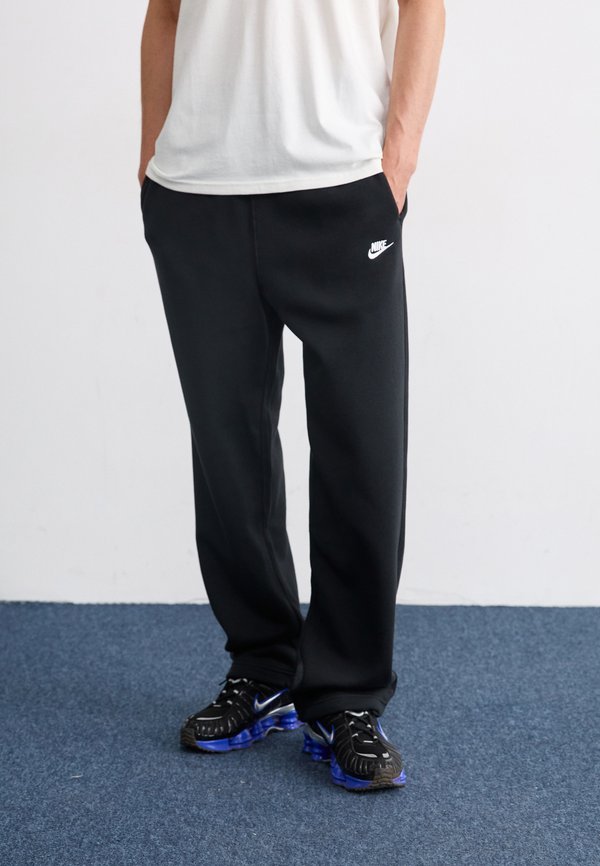 Nike Sportswear M NK CLUB BB BUNGEE PANT - Tracksuit bottoms - black