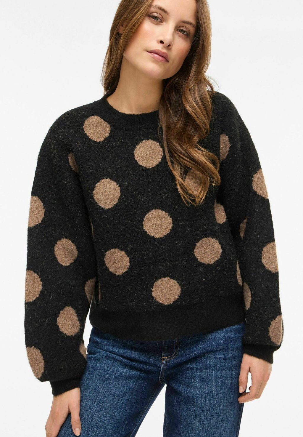VILA Knitted VILUNA Round neck