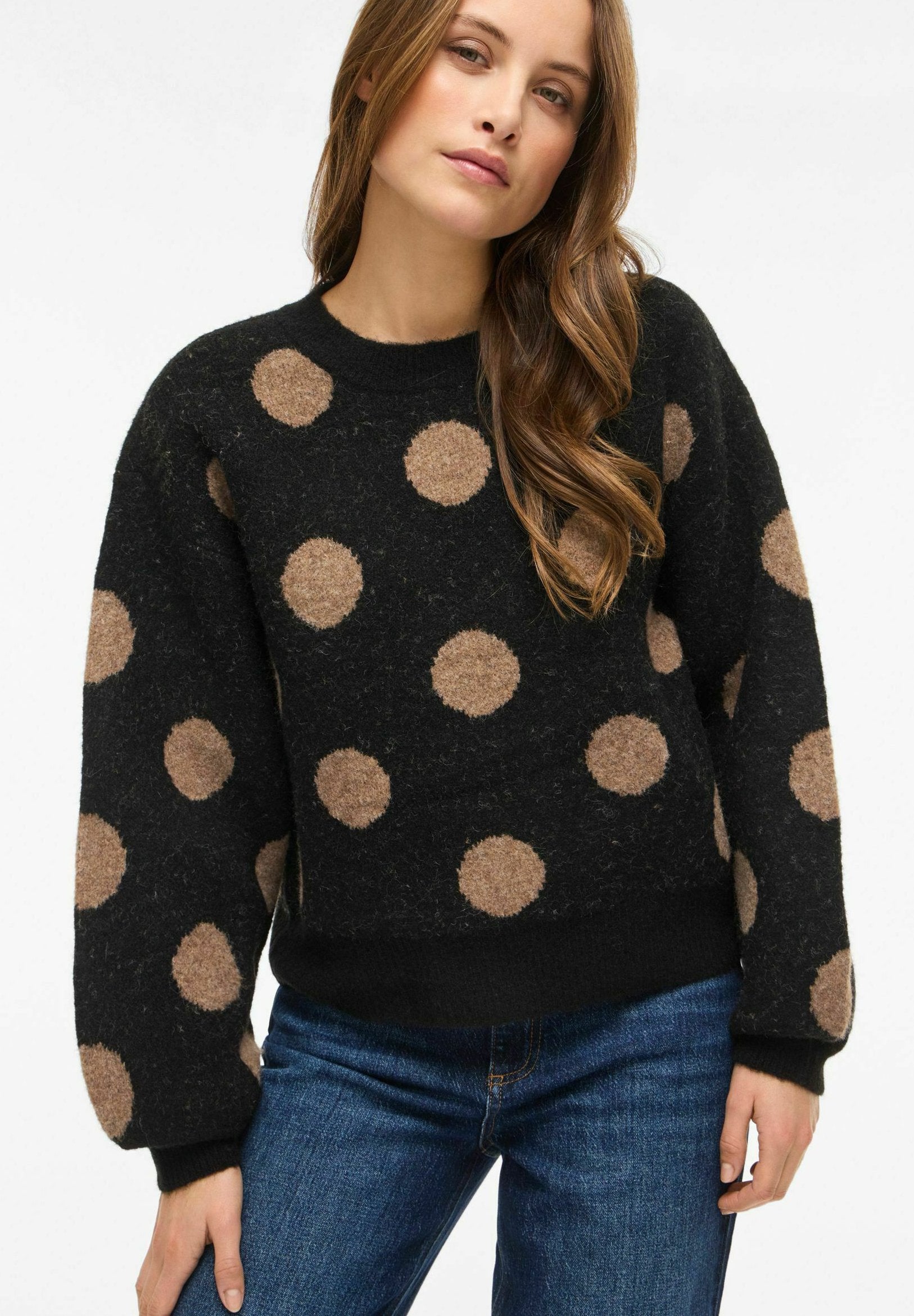 VILA Knitted VILUNA Round neck