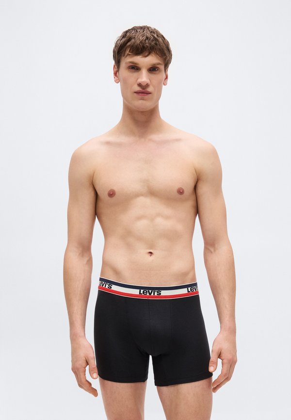 Levi's® MEN REPEAT LOGO 4 PACK - Boxer briefs - black