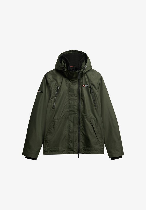 Superdry & Co HOODED MOUNTAIN  - Windbreaker - surplus goods olive green