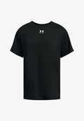 Under Armour CAMPUS OVERSIZE - Sports T-shirt - black