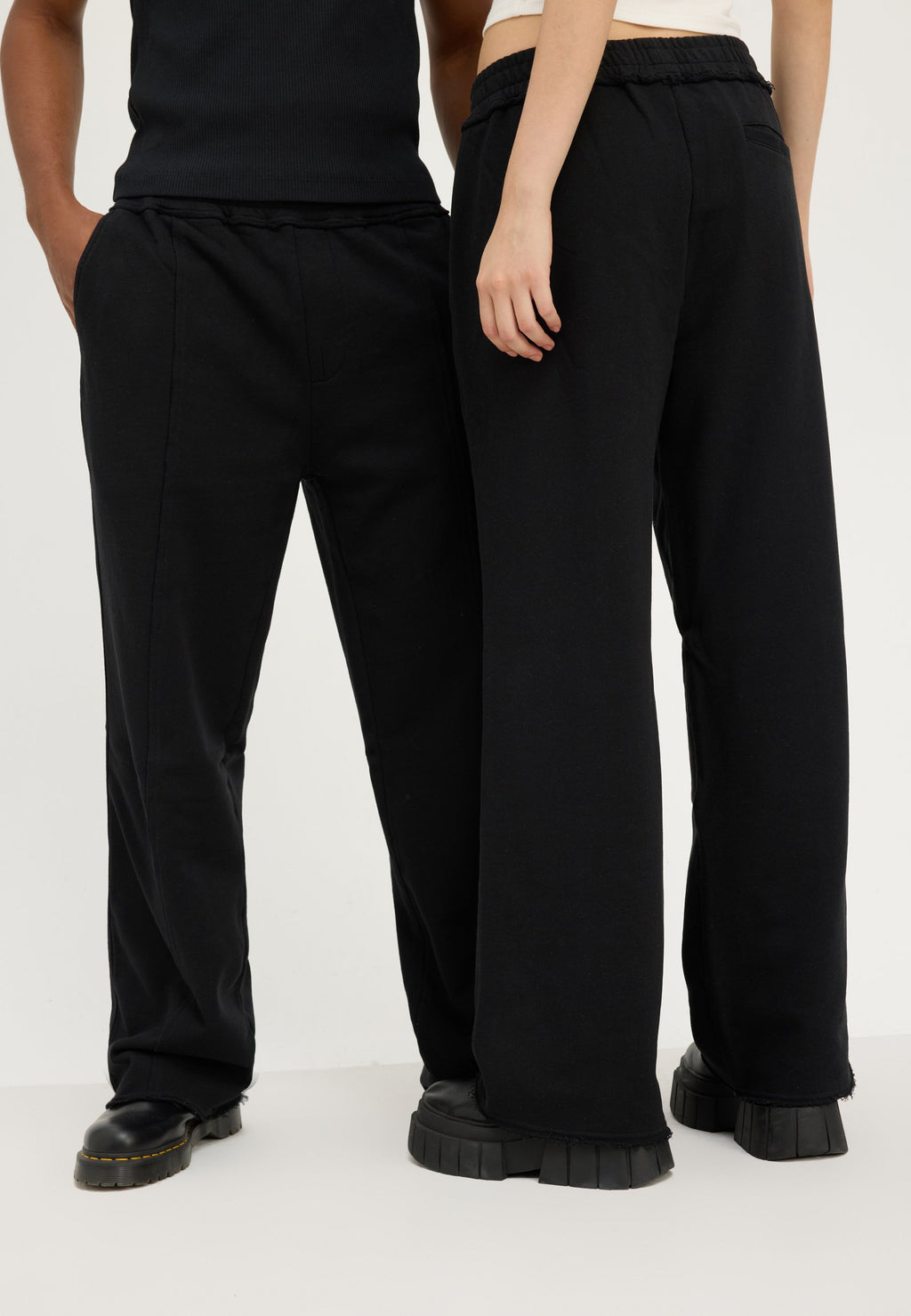 YOURTURN WIDE LEG JOGGING TROUSERS