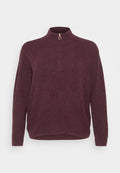 Vero Moda Curve Knitted VMCPLAZA Knitted - Jumper - winetasting melange