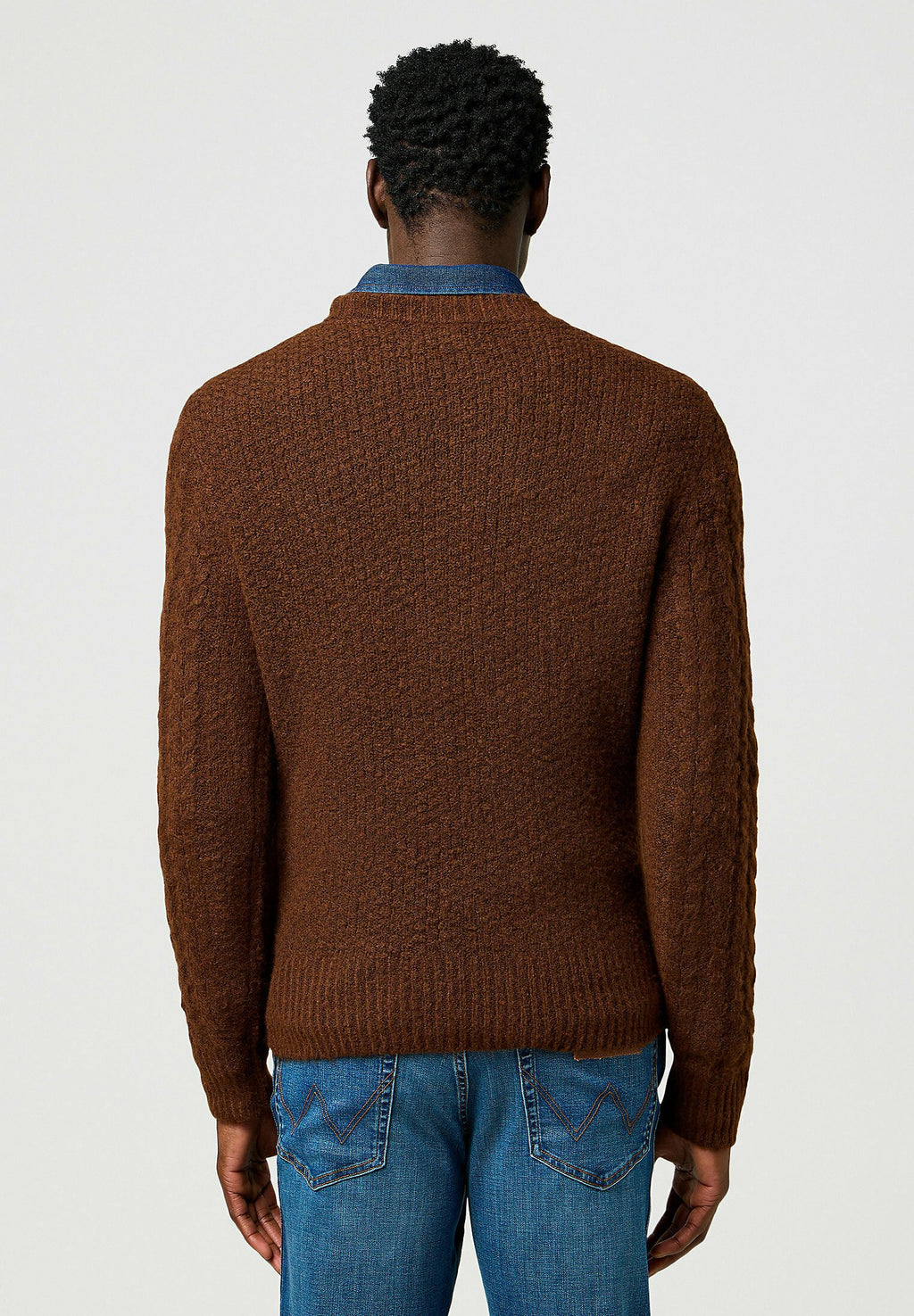 Wrangler LONG SLEEVE CABLE REGULAR FIT