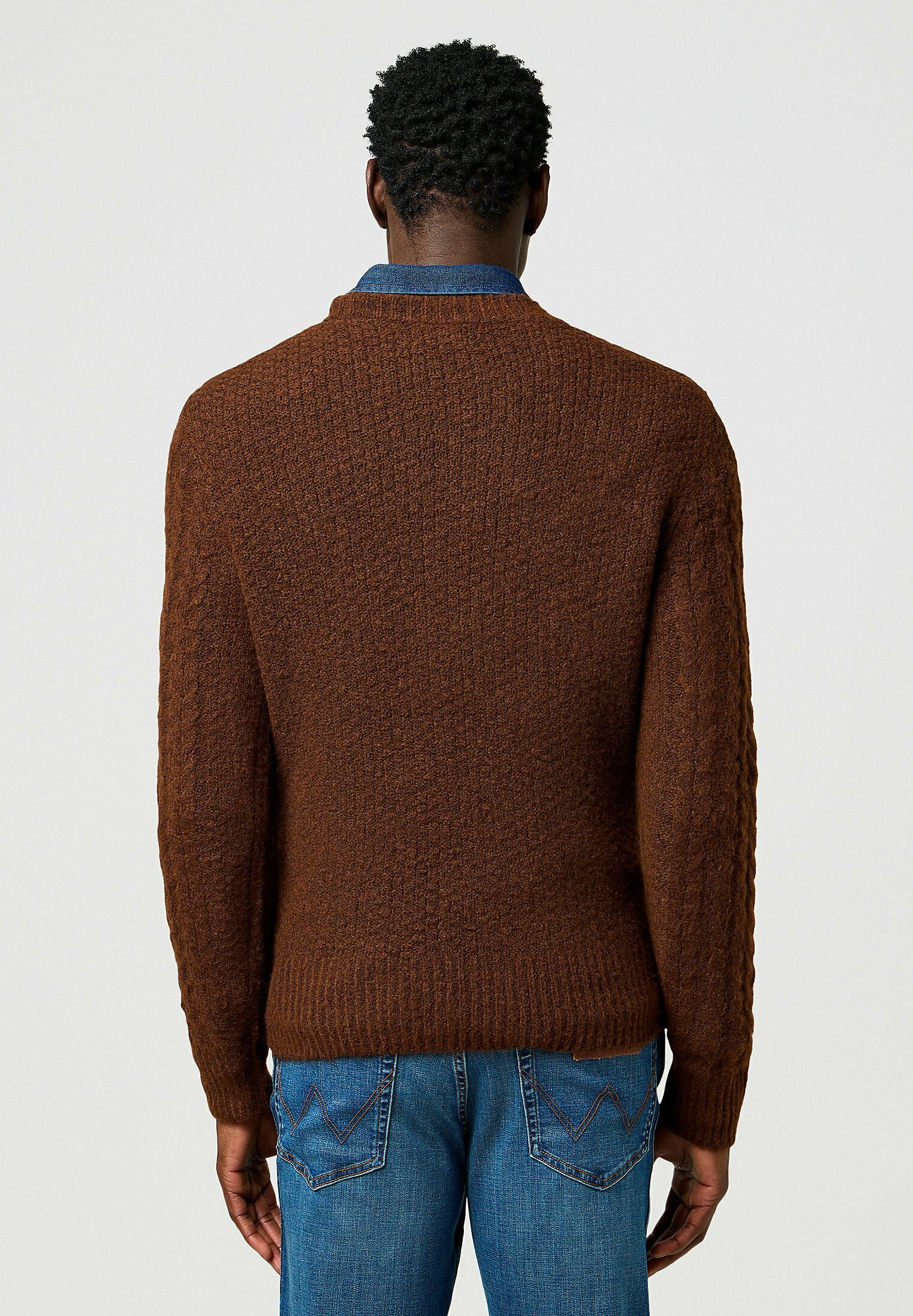 Wrangler LONG SLEEVE CABLE REGULAR FIT
