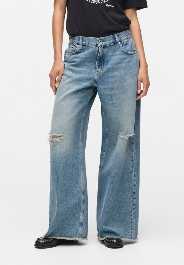 Karl Lagerfeld Jeans LOW-RISE WIDE LEG