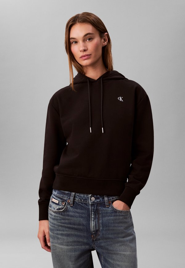 Calvin Klein Jeans HOODIE - Hoodie - black