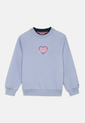 HEART LOGO EMBROIDERY SWEATSHIRT Media 1