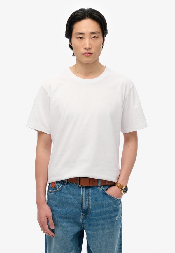Superdry & Co SUPERDRY ESSENTIALS RELAXED T-SHIRT.. - Basic T-shirt - optic