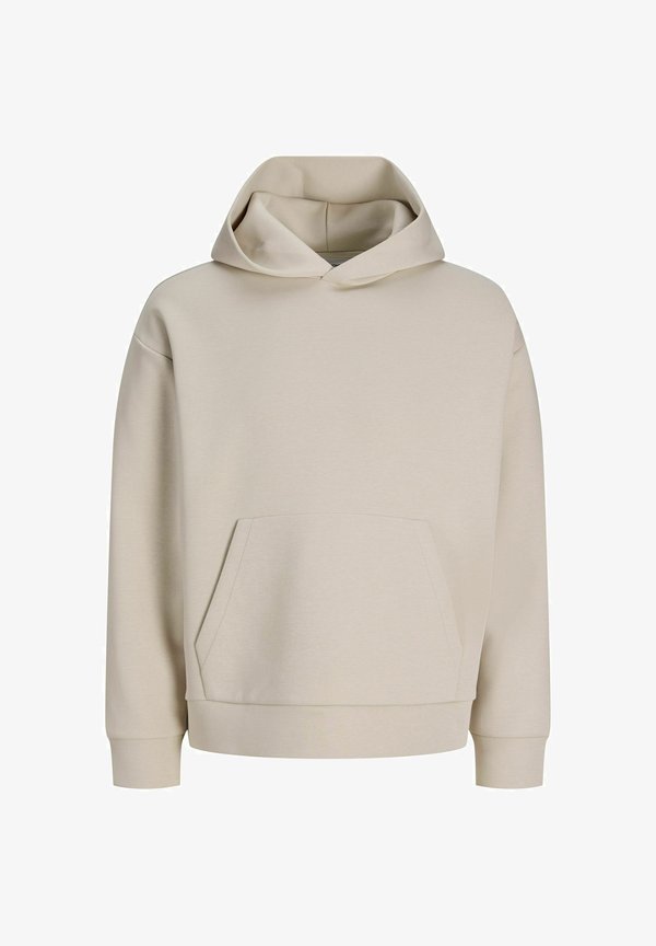 Jack & Jones HOODIE PLUS SIZE PLAIN HOODIE - Hoodie - moonbeam
