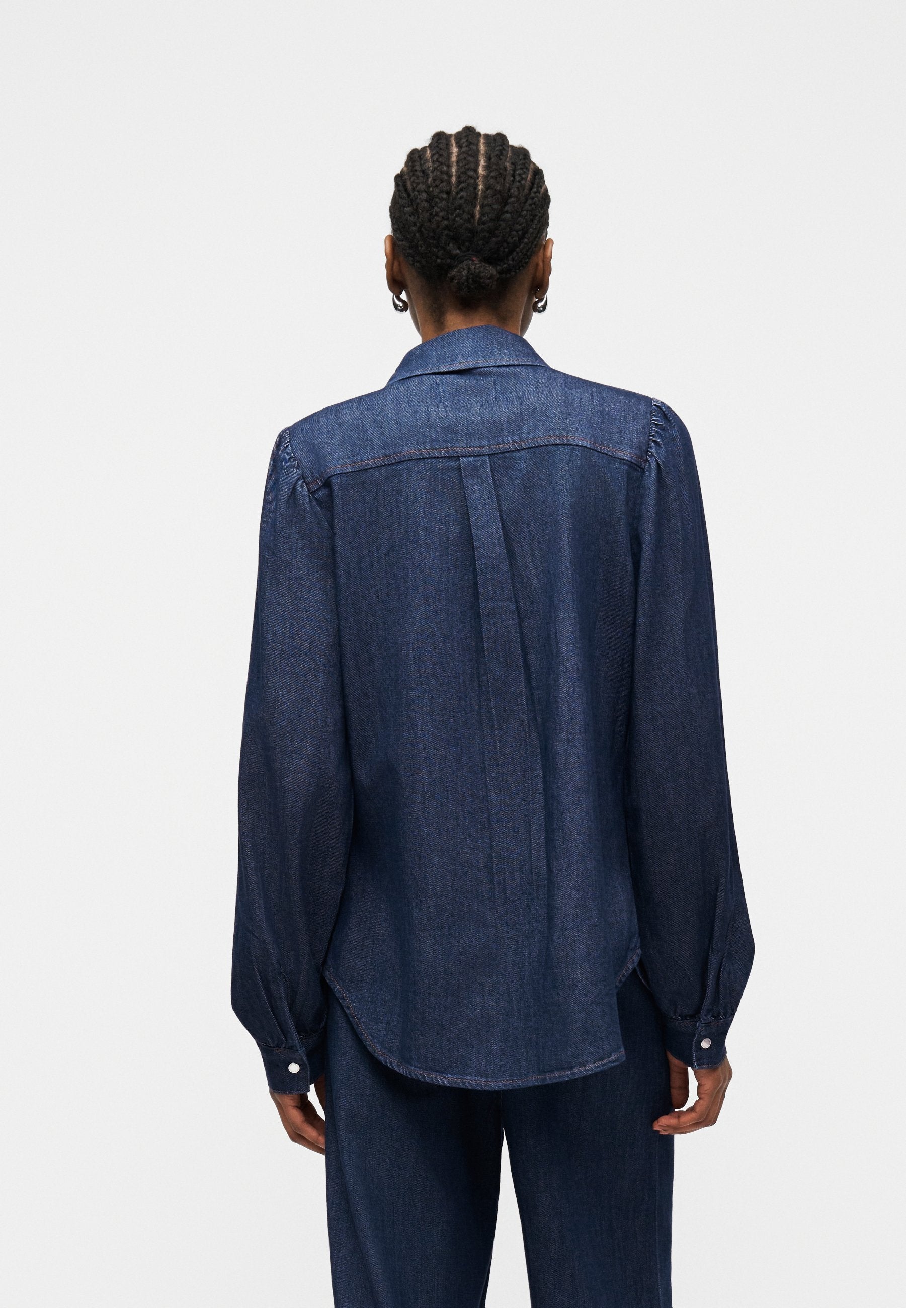 7 for all mankind PUFF SLEEVES SHIRT