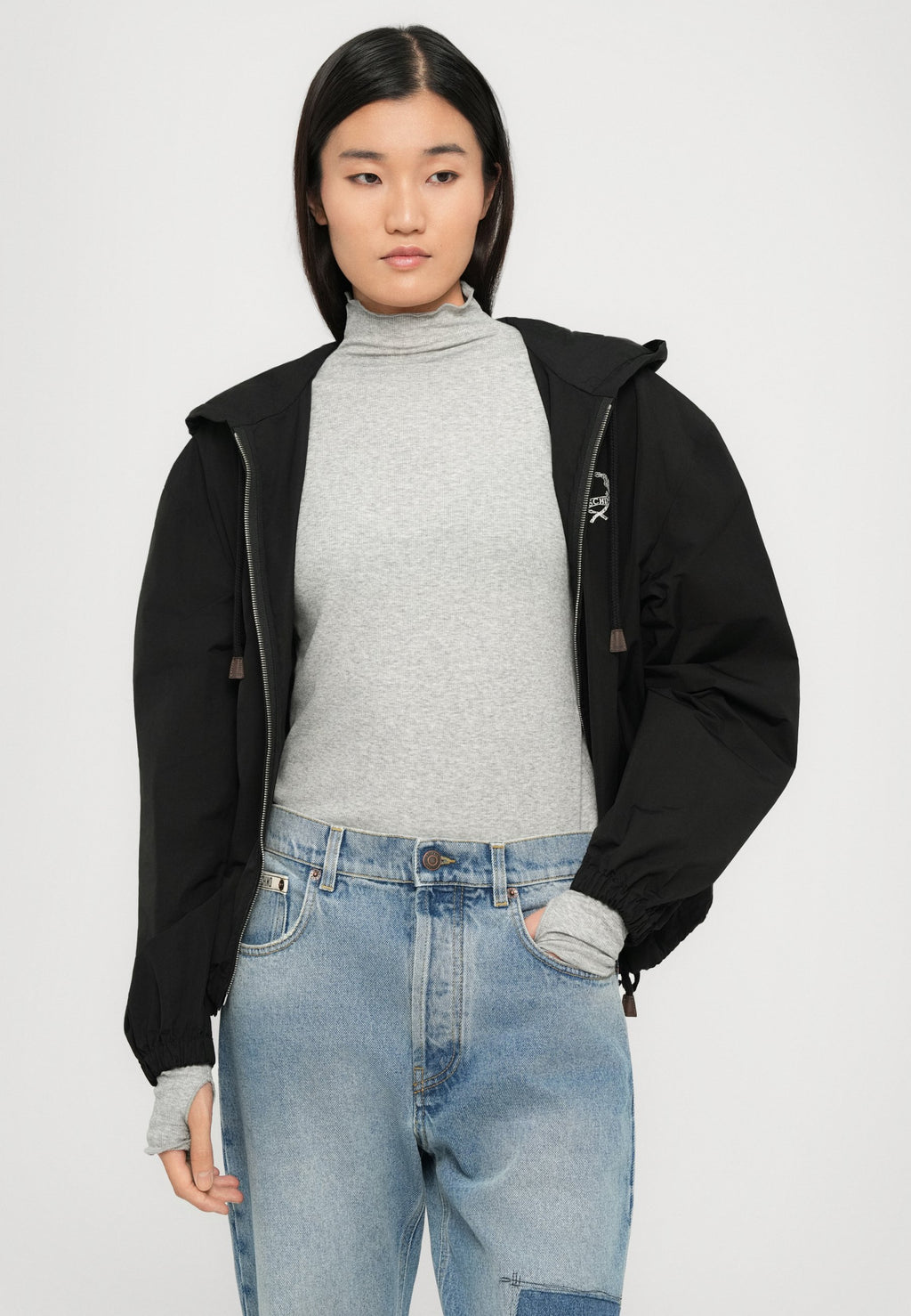 MOSCHINO CLOTH LONG JACKET