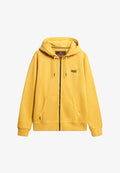 Superdry & Co Zip-up sweatshirt - washed winter gold