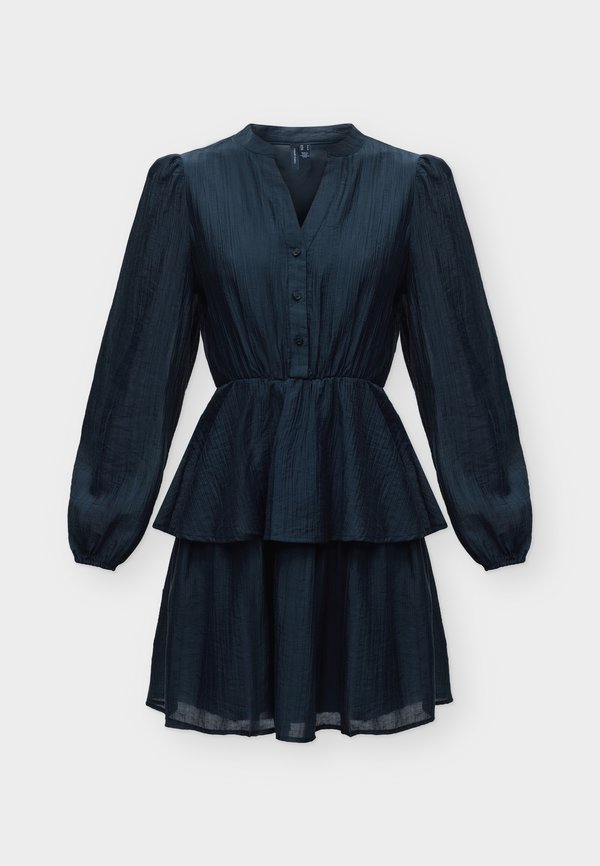 Vero Moda VMFIA V NECK SHORT - Day dress - navy blazer