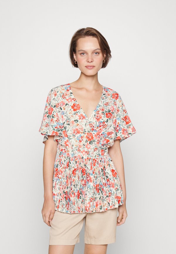 IN THE STYLE JOSSA FLORAL PLEATED WRAP