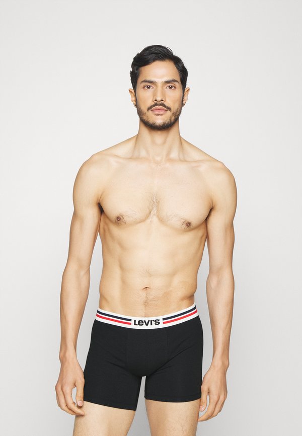 Levi's® MEN PLACED LOGO 2 PACK - Boxer briefs - middle grey melange