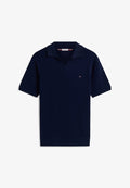 Tommy Hilfiger SEASONAL STRUCTURE JONNY ELEVATED ESSENTIALS - Polo shirt - carbon navy
