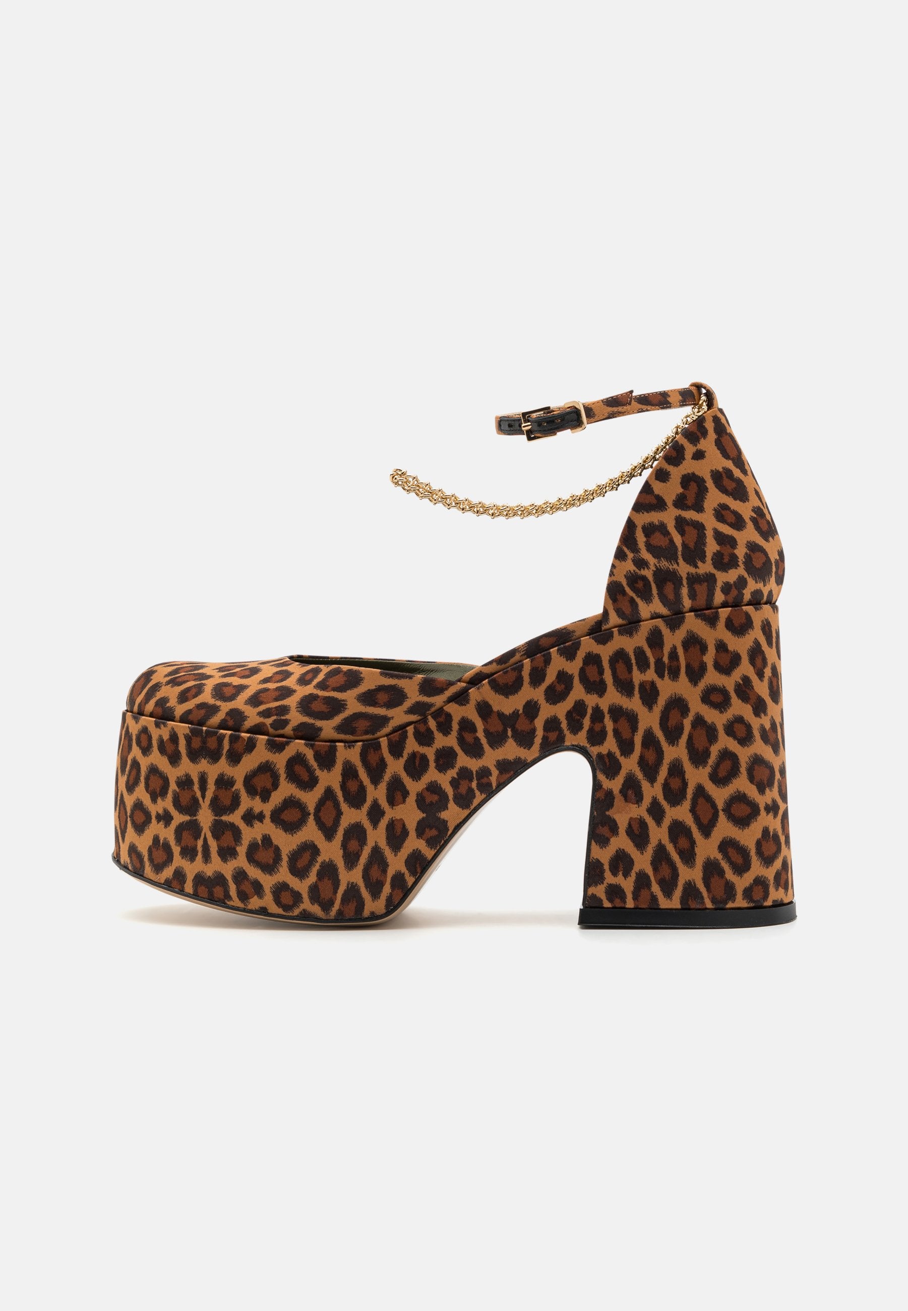 Maria Luca GIULIA D'ORSAY CHAINED PLATFORM SLINGBACK