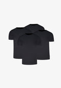 Levi's® LEVI’S HERREN T-SHIRT 4-ER PACK MEN HERREN UNTERHEMD RUND-AUSSCHNITT  - Undershirt - jet black
